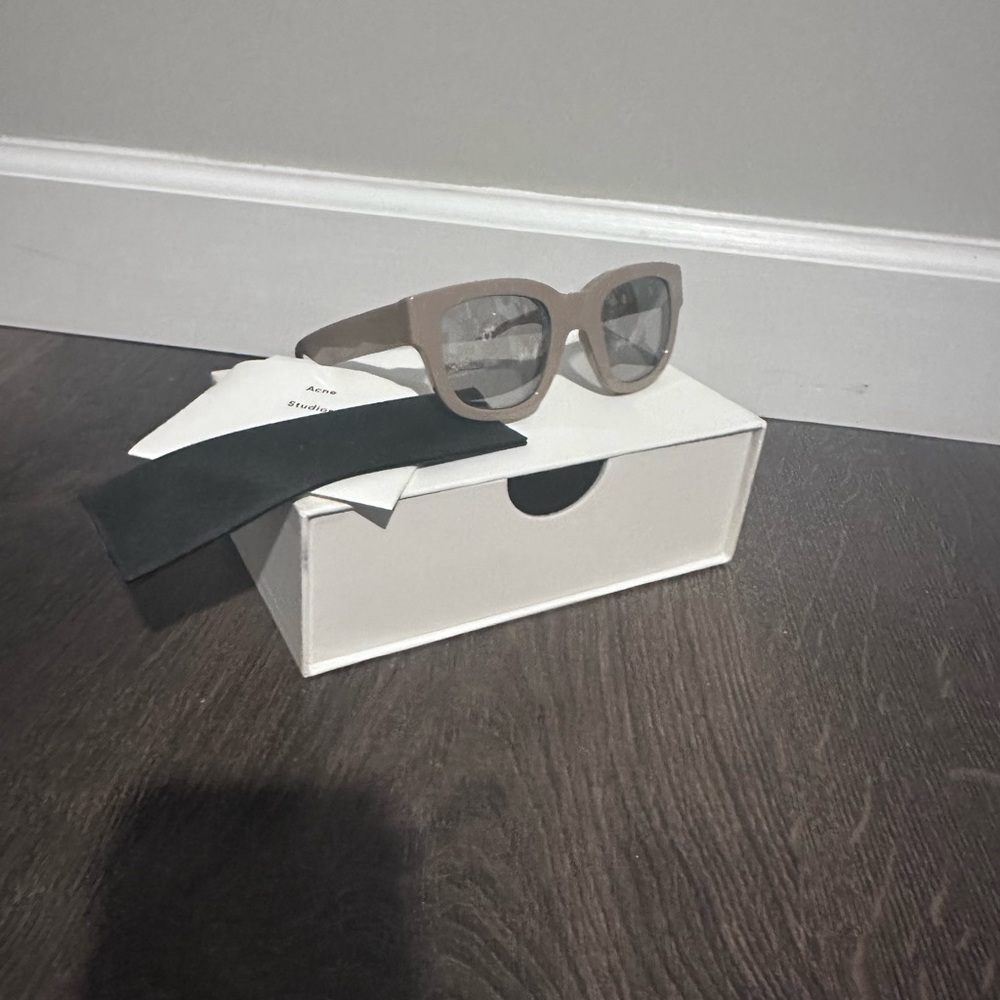 Acne Studios Tan Frame C Sunglassess